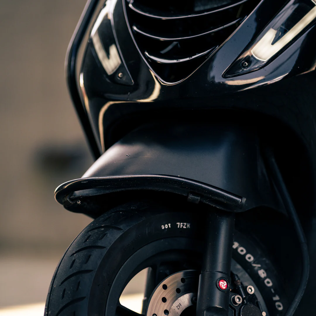 Spatbord Beugel Glans Zwart Piaggio Zip - Image 3